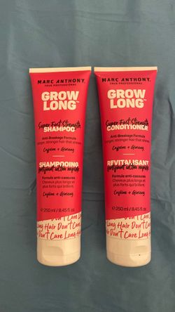 Marc Anthony shampooes