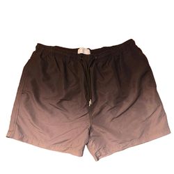 Primark Men’s Swim Shorts – Size XL – Black Ombre Fade