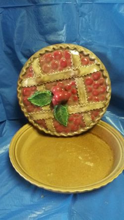 Vintage ceramic Pie dish