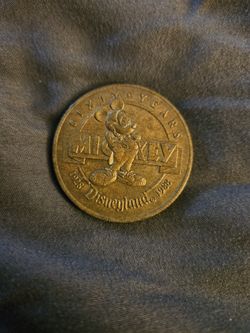 60th  anniversary Disney coin