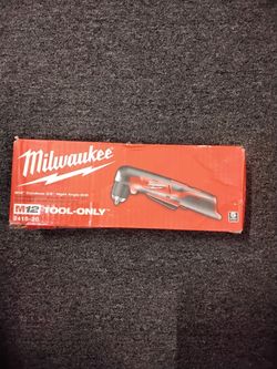 Milwaukee M12 Cordless 3/8" Right Angle Drill
