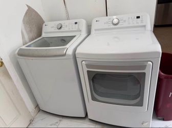 LG washer and dryer
