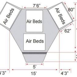 3 Room 16 Person Cabin
