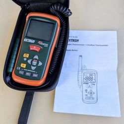 Infrared-Thermometer / Hydro- Thermometer by EXTECH Instruments Model RH101 • Testing Meters & Detectors, Thermometer & Temperature Measurement, Infra