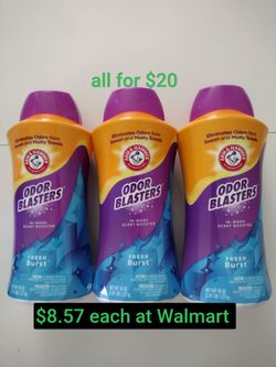 ARM & HAMMER Odor Blasters Laundry Scent Beads Alternative, Fresh Burst Scent, 45 Oz