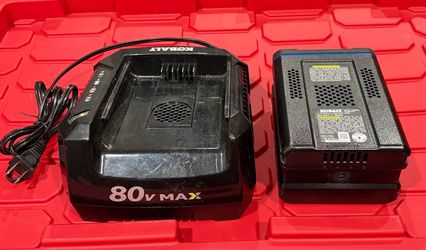 Kobalt charged and battery 80V