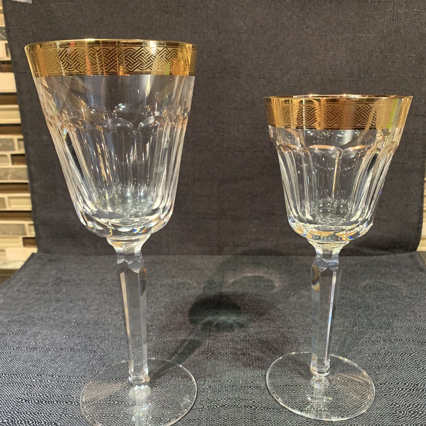 WATERFORD CRYSTAL GOBLETS