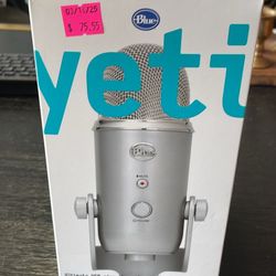 Blue microphones Yeti 