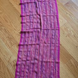 Bright Pink Scarf/Shawl