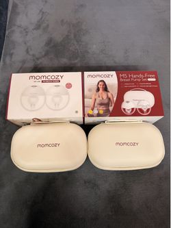 Momcozy M5 wearable breast pump with four replacement sets