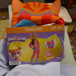 Super Kitties Costume 3-4T