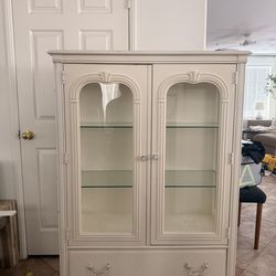 Solid Wood Armoire Off White