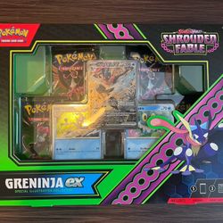 Pokémon Greninja Ex Special Illustration Collection Box