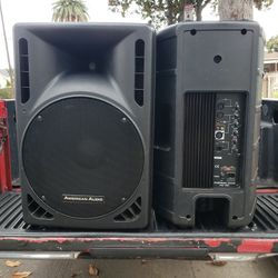 AMERICAN AUDIO SPEAKERS 