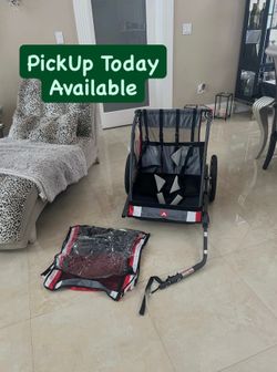 Allen Sport Deluxe Steel Double Child Bike Trailer (1 Available)
