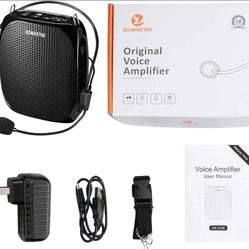 ZOWEETEK (ZW-Z258) Portable Rechargeable Mini Voice Amplifier - NEW