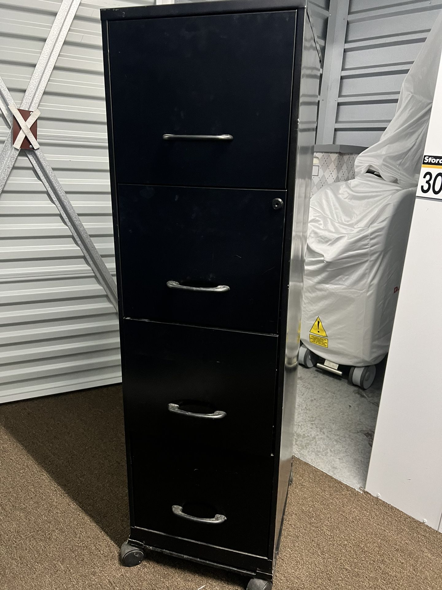 Four Drawer File Cabinet