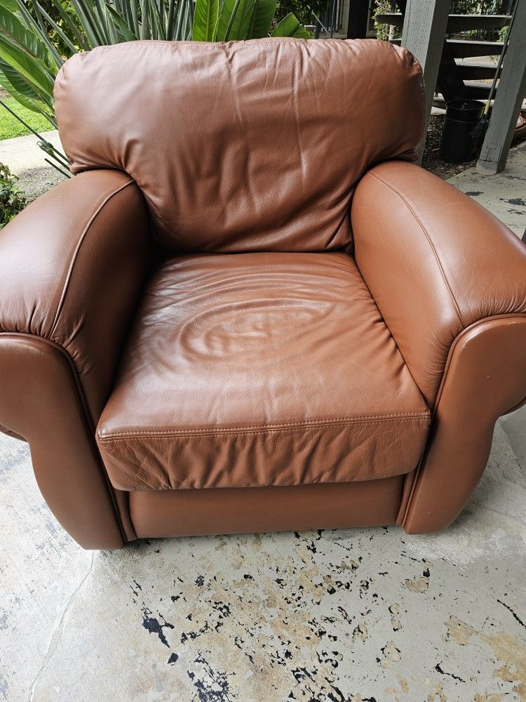 Sofa Chair With Ottoman