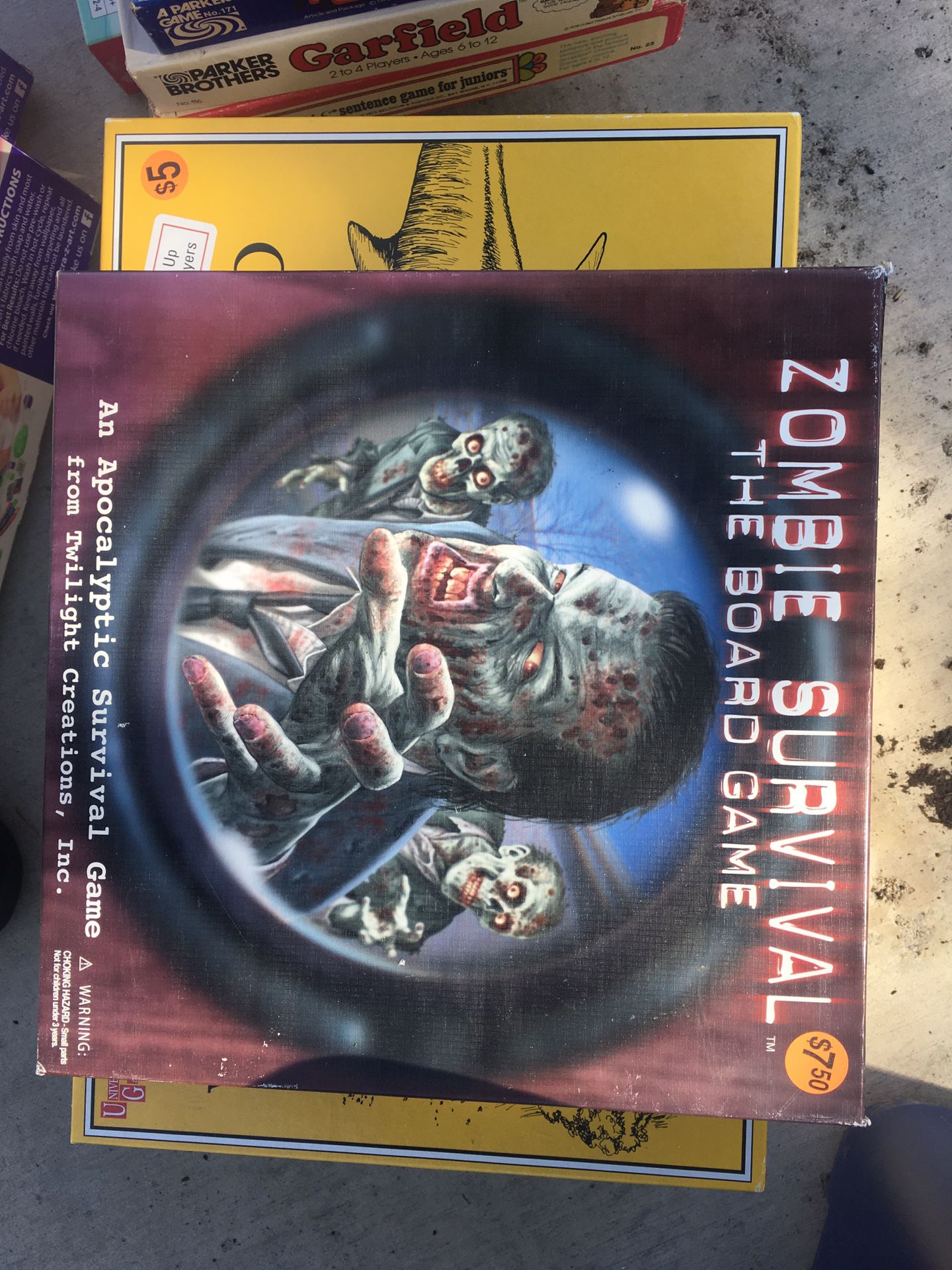 Zombie Board Game