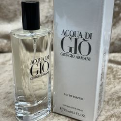 Acqua Di Gio Giorgio Armani For Men EDP 0.5 Fl Oz 15Ml. Travel Size Spray New