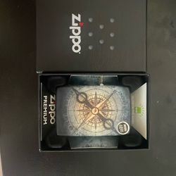 Zippo Lighter Premium (compass) Glow In The Dark 