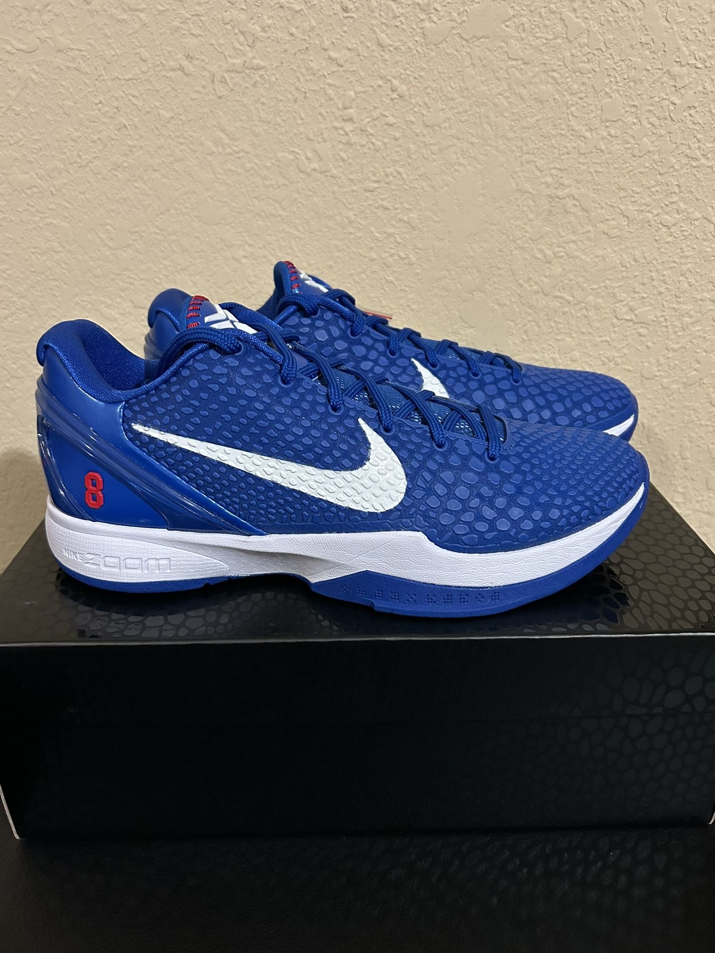 Nike Kobe 6 Protro Game Royal Dodgers Size 10.5