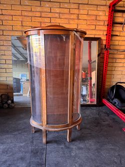 Cute curio display cabinet