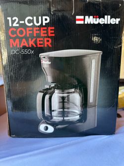 Mueller 12-Cup Coffee Maker DC-550x