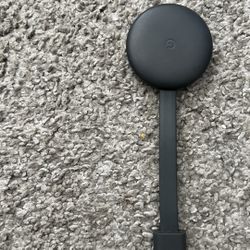 Google - Chromecast Streaming Media Player - Charcoal