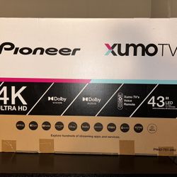 Pioneer 43" 4k TV