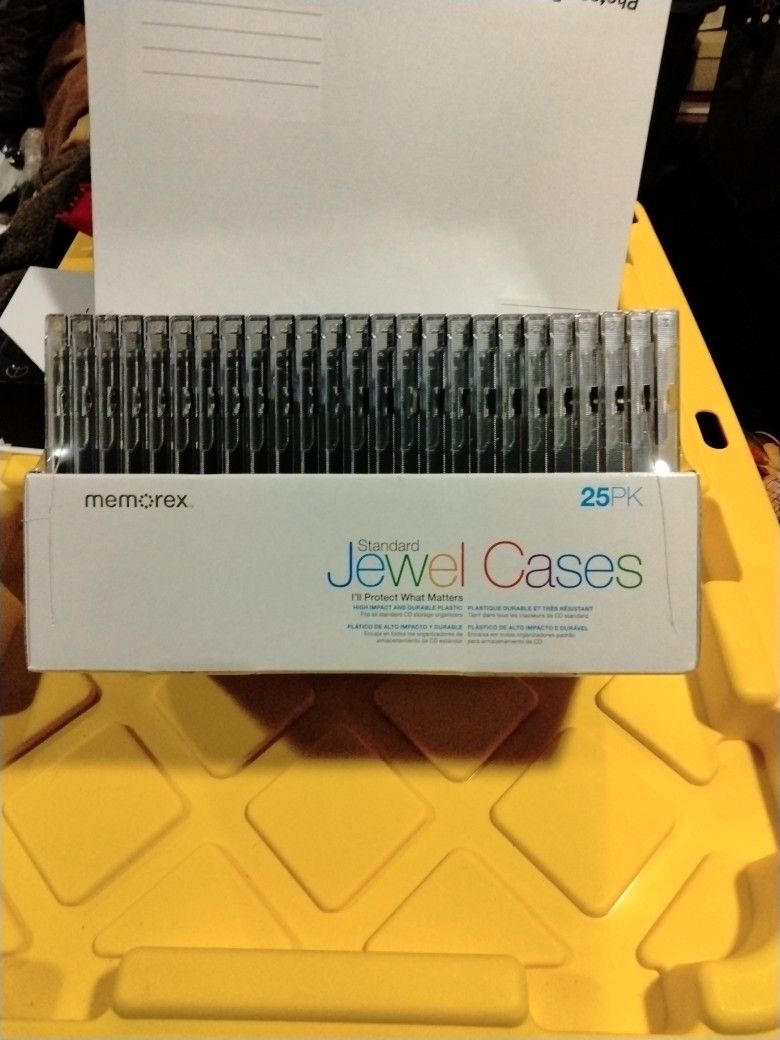 25pk Standard Jewel Case