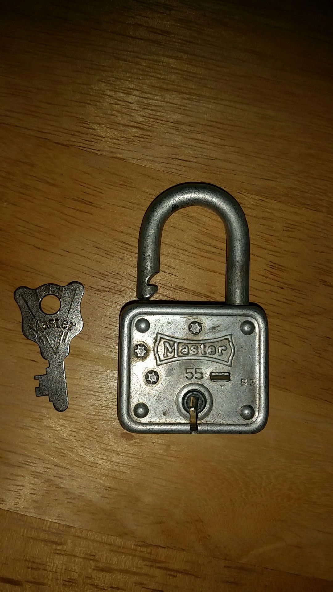 Vintage working master lock