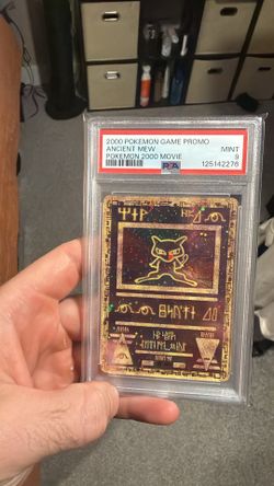 PSA 9 Ancient Mew Pokemon 2000 Movie Promo Card