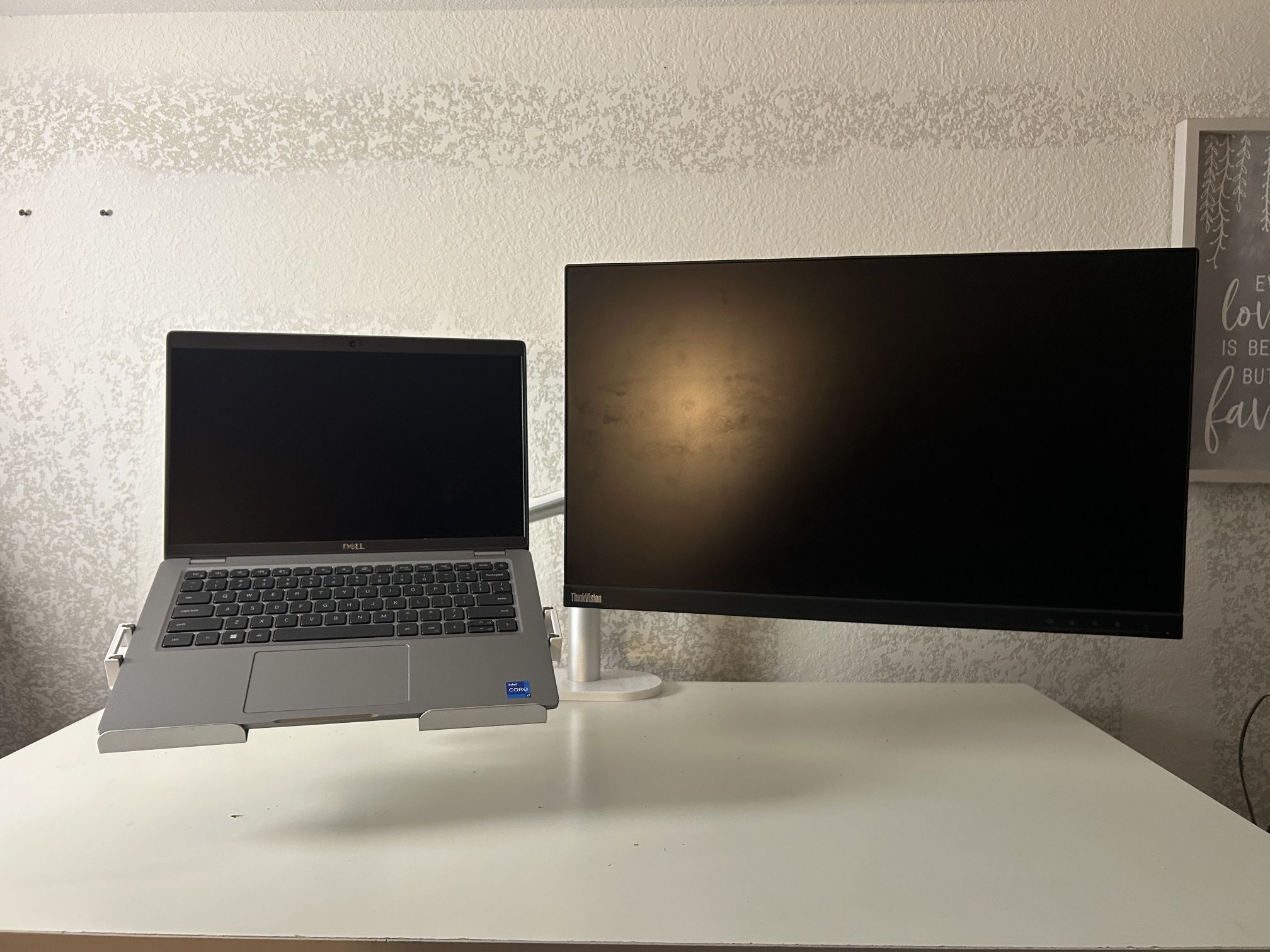Laptop & Monitor Arm Combo (Monitor & Laptop Not Included)