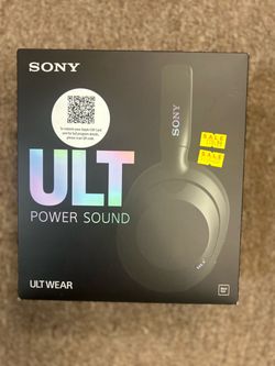 Sony ULT Wear Wireless Headphones – Black