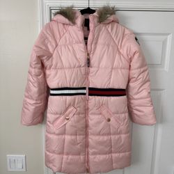 New With Tags girls size 16, Tommy Hilfiger, beautiful longer winter jacket list price $120 location in Weston