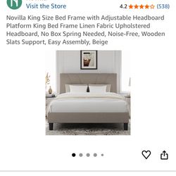 FREE King size bed frame