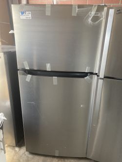 New Frigidaire Stainless Steel Top And Bottom Refrigerator And Repair