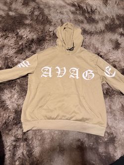 AVAGE Tan Pullover Hoodie
