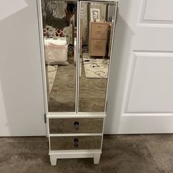 Pier 1 Mirrored Jewelry Armoire