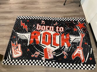 Born To Rock Birthday Banner’s Decor