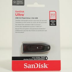 SanDisk 512GB Ultra USB 3.0 Flash Drive