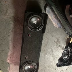 Two 10’s JL Audio Subs