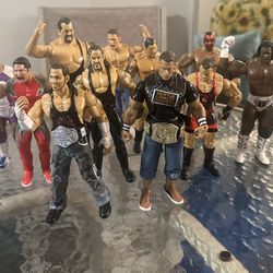 Wrestling Figures Good Condition