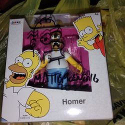 Matt Groening Signed Autograph Simpsons Homer 