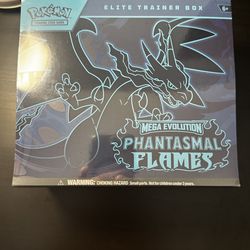 NEW Pokemon Phantasmal Flames 🔥 Elite Trainer Box SEALED Mint