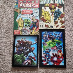 Marvel Framed Pic 