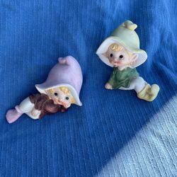 Vintage Elf Shelf Sitters