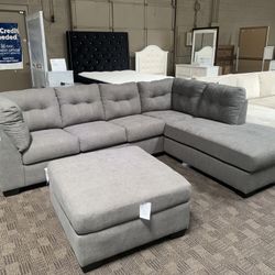 Grey Sectional Sofa 