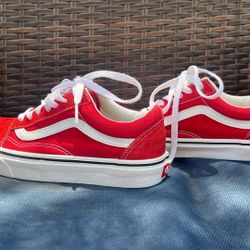 Red Vans 